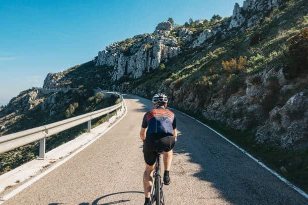 The Coll de Rates is a popular climb from Parcent. The area is popular amongst cyclists as a winter/spring training camp.