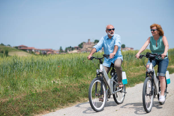 Family holidays with Electric bikes, taking a trip in the hills