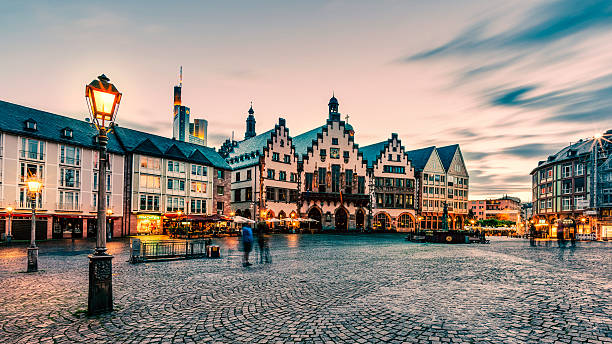 image of frankfurt's buildings and street