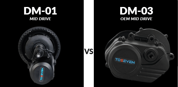 OEM mid-drives vs. Mid-Drive Conversion kit
