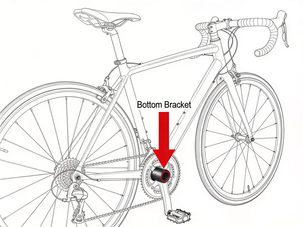 bike bottom bracket diagram