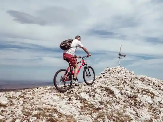 mountain biking with ebike